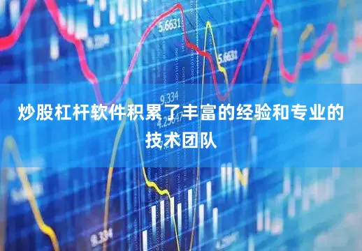 炒股杠杆软件积累了丰富的经验和专业的技术团队