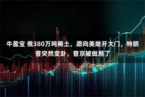 牛盈宝 俄380万吨稀土，愿向美敞开大门，特朗普突然变卦，普京被做局了