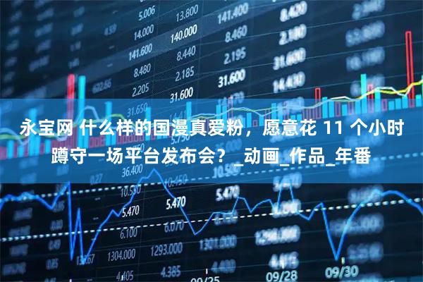 永宝网 什么样的国漫真爱粉,愿意花 11 个小时蹲守一场平台发布会?_动画_作品_年番