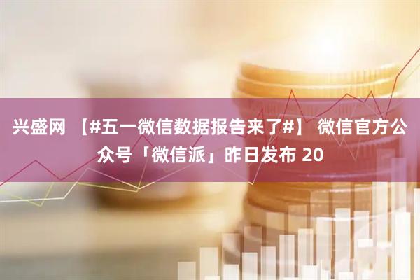 兴盛网 【#五一微信数据报告来了#】 微信官方公众号「微信派」昨日发布 20