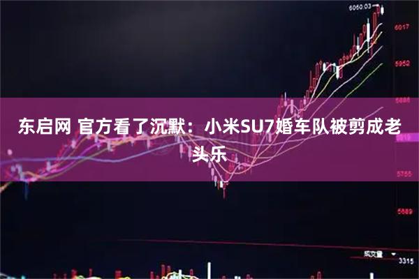 东启网 官方看了沉默：小米SU7婚车队被剪成老头乐